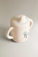 CHILDREN’S DUCKLING SILICONE LEARNING TUMBLER