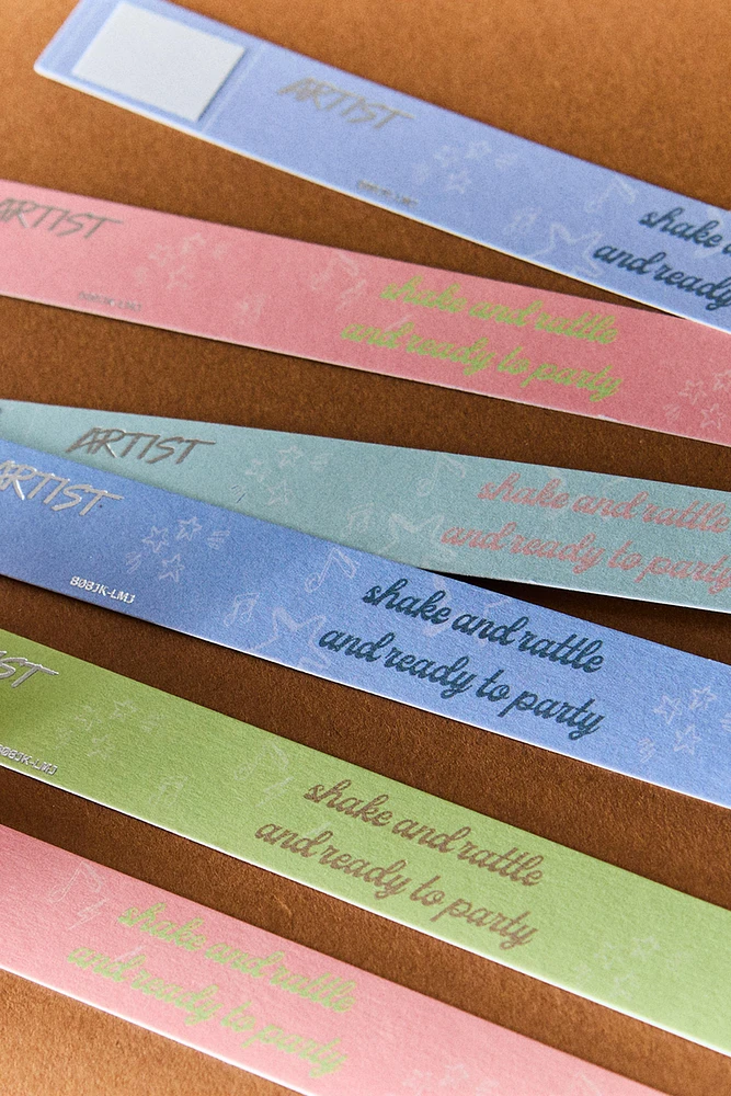 SET OF CHILDREN’S BRACELET TICKETS (SET OF 12)