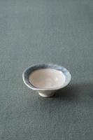 CERAMIC BOWL WITH EDGE DESIGN