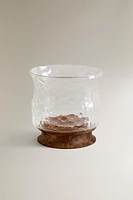 LOT VERRES À SHOT BOROSILICATE MARTELÉ (LOT DE 4)