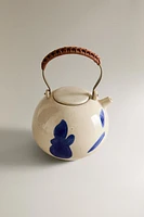 THÉIÈRE CÉRAMIQUE MOTIFS PEINTS