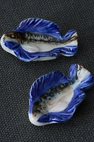 SET OF CERAMIC FISH CHOPSTICK STANDS (SET OF 2)