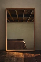 LARGE ELM WOOD MIRROR