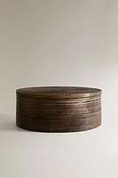 GRANDE BOÎTE RONDE BOIS