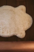 IRREGULAR FUZZY SMALL AREA RUG