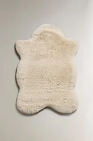 IRREGULAR FUZZY SMALL AREA RUG
