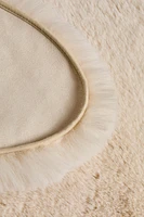 PETIT TAPIS IRRÉGULIER FAUSSE FOURRURE
