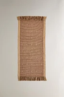 DIAMOND JUTE RUNNER RUG