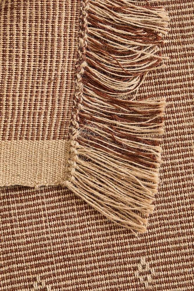 DIAMOND JUTE RUNNER RUG