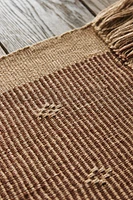 LARGE DIAMOND JUTE AREA RUG