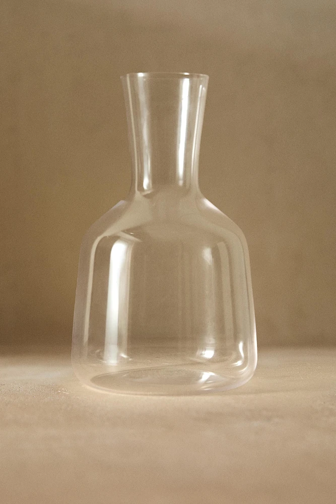 CARAFE À VIN VERRE RECYCLABLE