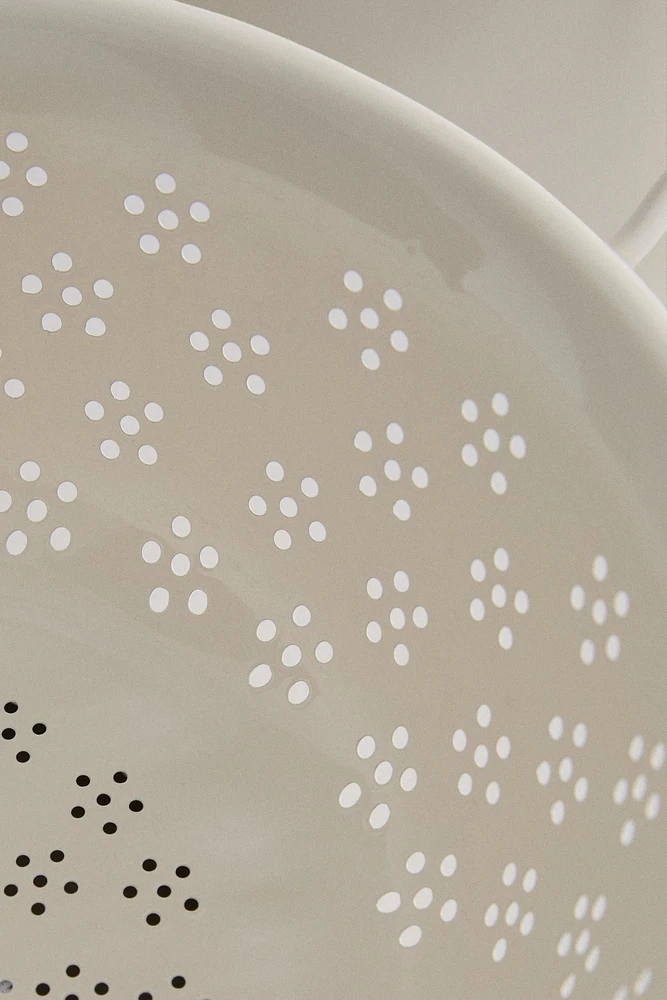 FLORAL PRINT KITCHEN COLANDER