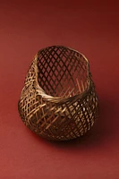 WOVEN BAMBOO BASKET