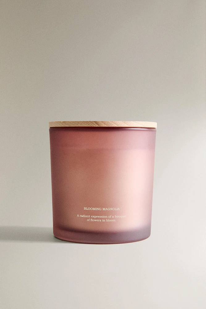 (350 G) BLOOMING MAGNOLIA SCENTED CANDLE