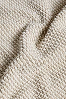 TEXTURED CHECK BATH MAT