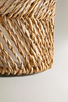 ROUND BASKET WITH COTTON LINING