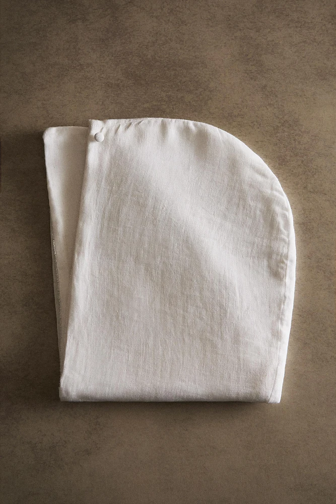 COTTON LINEN BATHROOM HEADWRAP