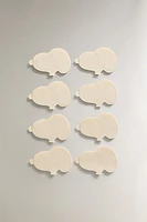 PACK OF CHILDREN'S NON-SLIP PEANUTS™ BATHROOM STICKERS (PACK OF 8)