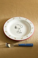 PEANUTS™ CHILDREN’S CERAMIC PLATE