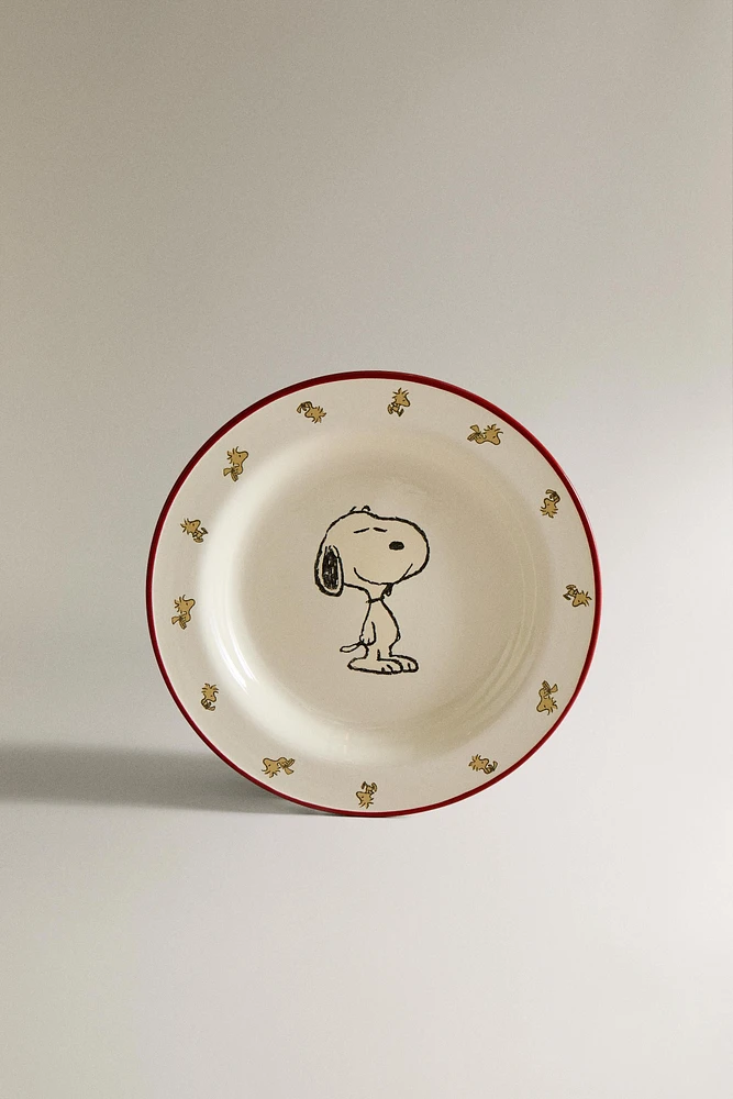 PEANUTS™ CHILDREN’S CERAMIC PLATE