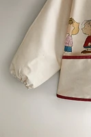 CHILDREN'S PEANUTS™ BIB WITH SLEEVES