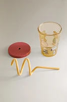 VERRE PAILLE ENFANT PEANUTS™