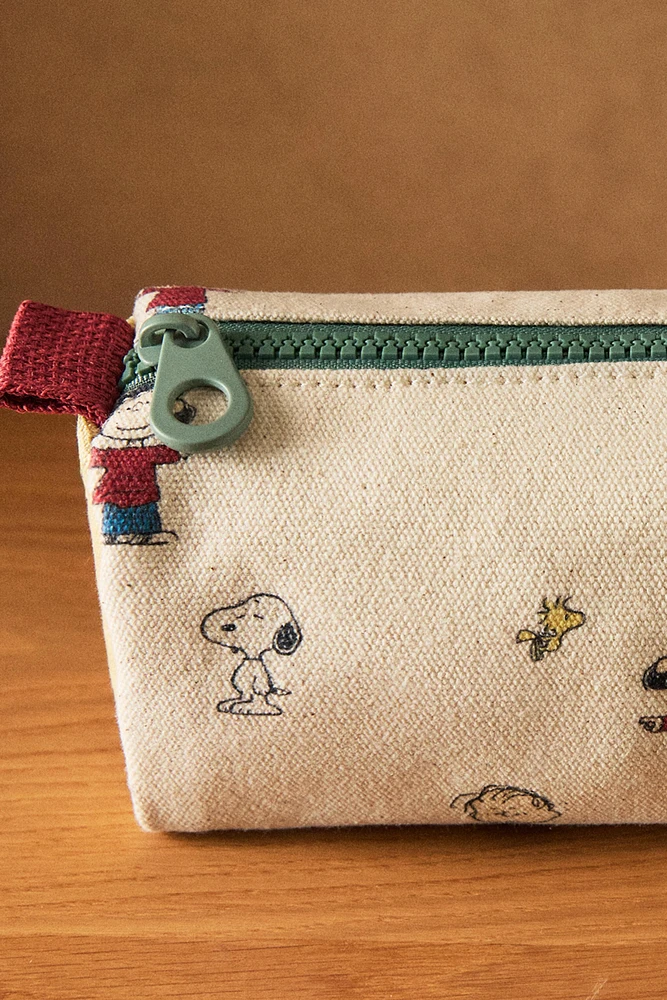 CHILDREN’S PEANUTS™ COTTON PENCIL CASE