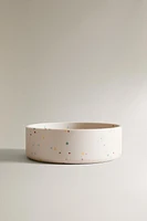 CHILDREN'S POLKA DOT SILICONE BOWL