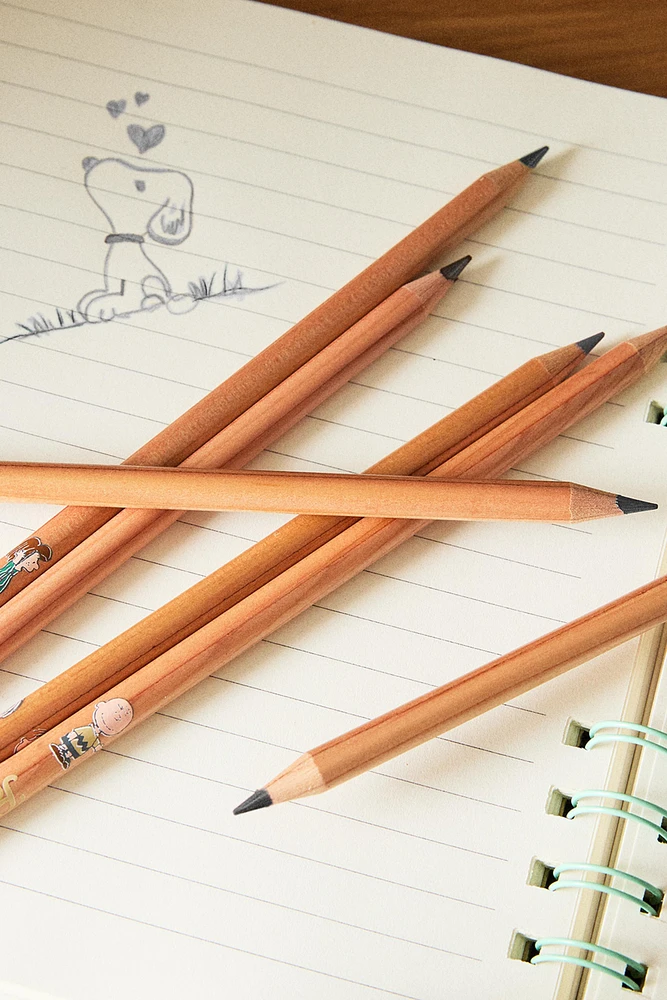 SET OF CHILDREN’S PEANUTS™ PENCILS (SET OF 6)