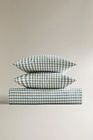 PLAID DUVET COVER