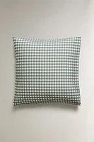 COTTON CHECK PILLOWCASE