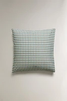 COTTON CHECK PILLOWCASE