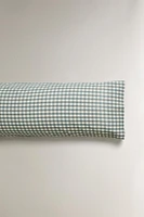 COTTON CHECK PILLOWCASE