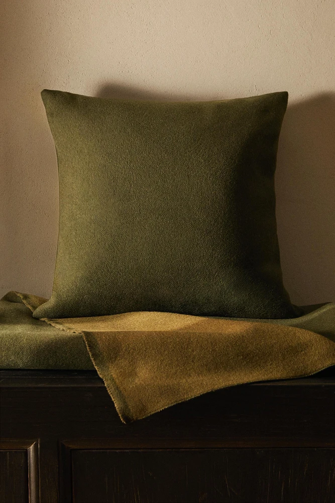 WOOL THROW PILLOW COVER