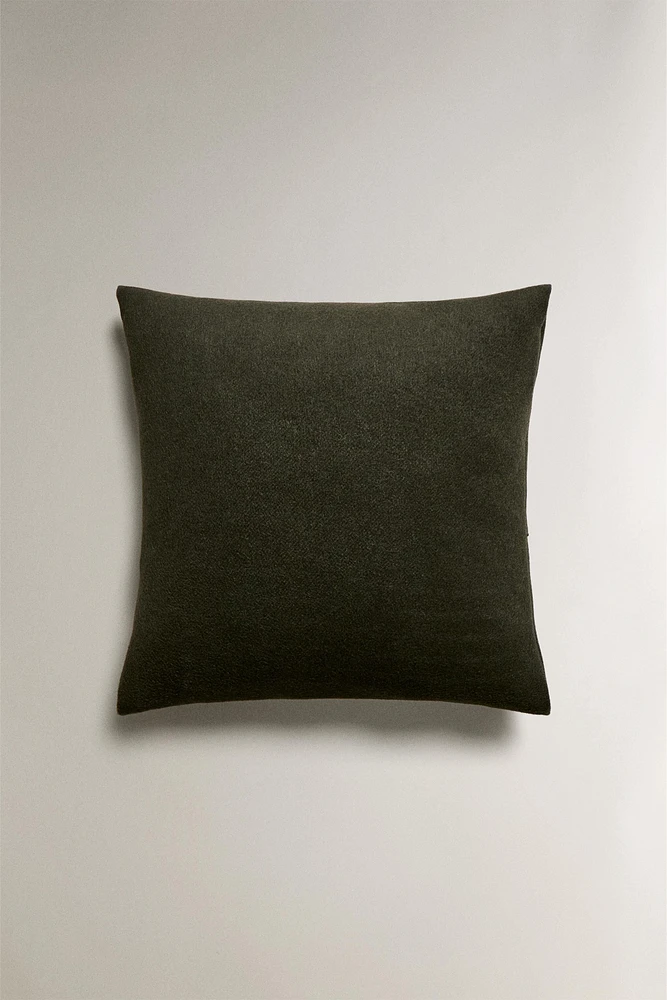 WOOL THROW PILLOW COVER