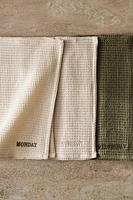 WEEKLY CLEANING KITCHEN TOWELS (SET OF 7)