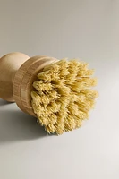 BRUSH WITH INTERCHANGEABLE BRISTLES