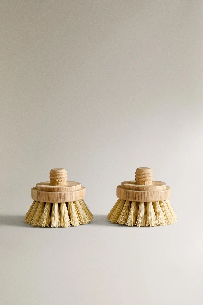 TÊTES À POILS DE RECHANGE (LOT DE 2)