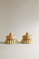 TÊTES À POILS DE RECHANGE (LOT DE 2)
