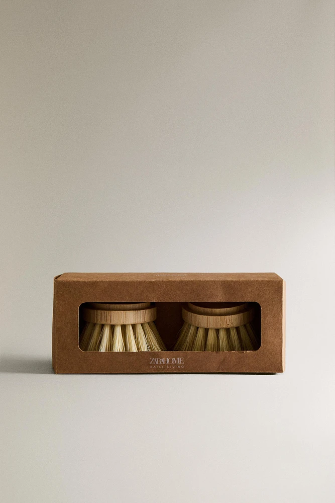 TÊTES À POILS DE RECHANGE (LOT DE 2)