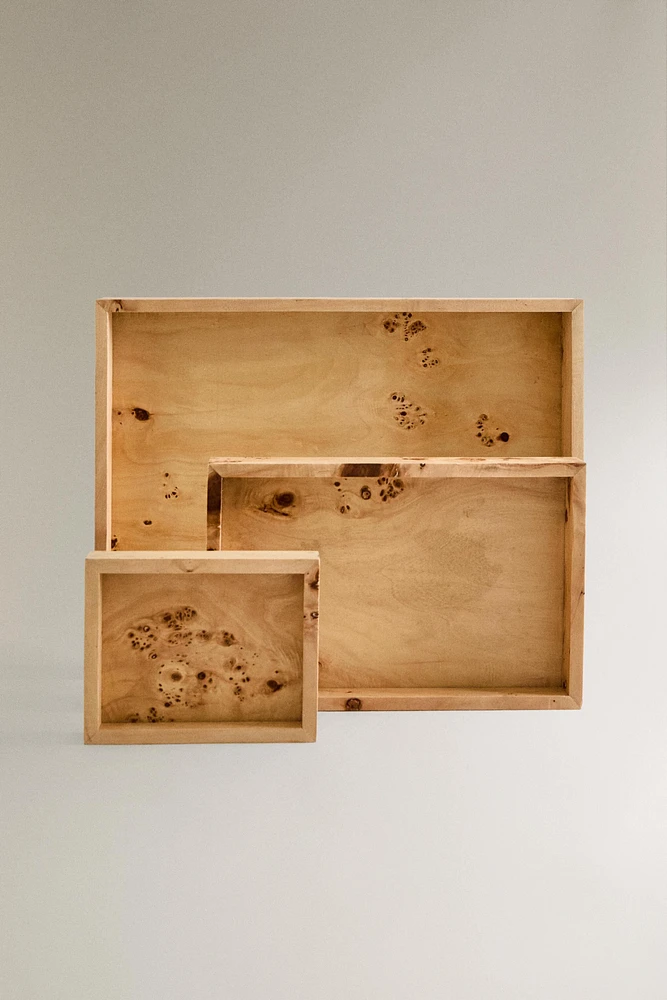 ROOT WOOD BOX/TRAY