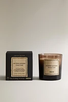 (350 G) INCENSE LEATHER SCENTED CANDLE