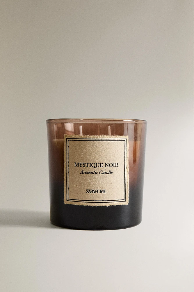 (350 G) BOUGIE PARFUMÉE MYSTIQUE NOIR