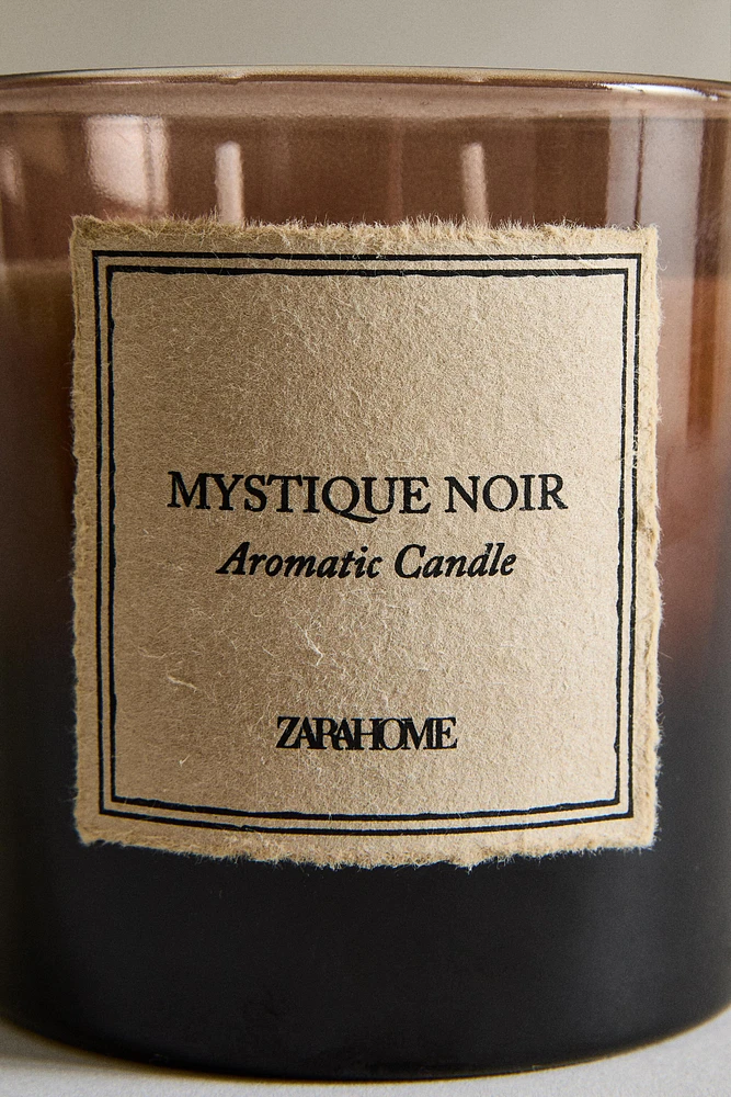 (350 G) BOUGIE PARFUMÉE MYSTIQUE NOIR