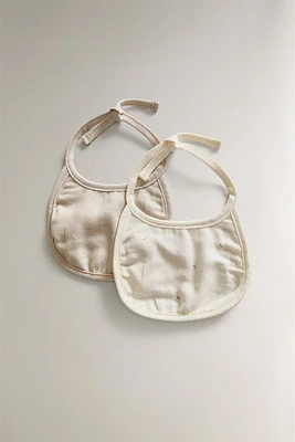 CHILDREN'S MOON BIB (SET OF 2)