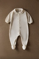 CHILDREN'S MOON FOOTED ROMPER