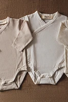 SET OF CHILDREN'S MOON BODYSUITS