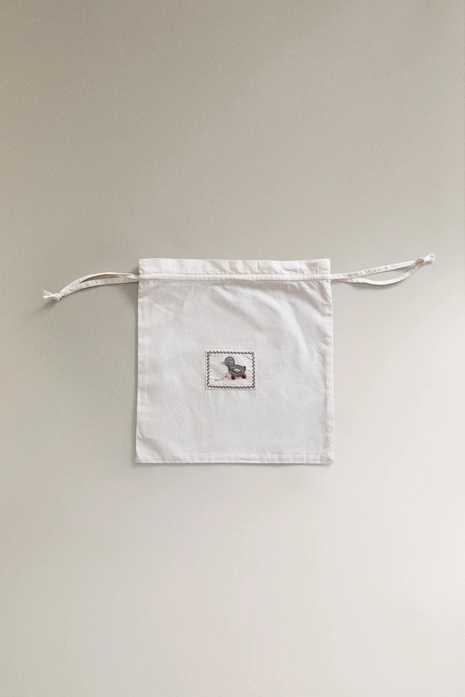 SAC POUR GARDER LES VÊTEMENTS COTON PETIT CANARD