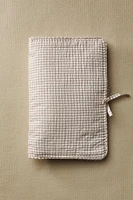 CHILDREN’S SQUARE STRIPE BABY WIPE HOLDER