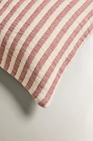 CHILDREN'S STRIPED MUSLIN THROW PILLOW COVER